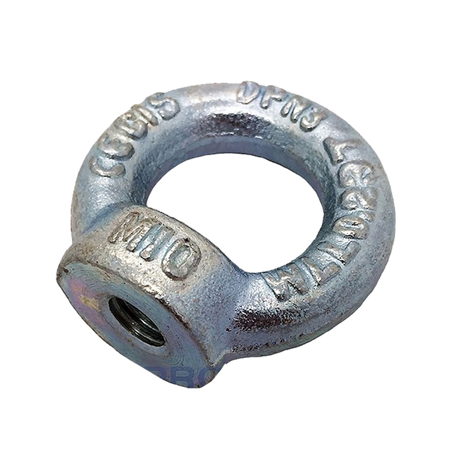 Dado ad occhiello di sollevamento prezzo economico di fabbrica in Cina DIN 582 in acciaio C15E zincato