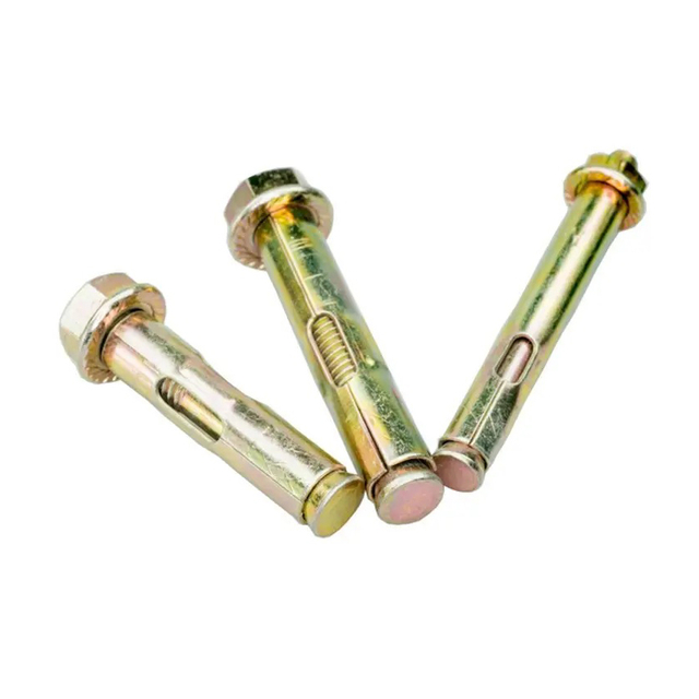 Ancoraggio ad espansione per ancoraggio con manicotto cinese con dado flangiato esagonale