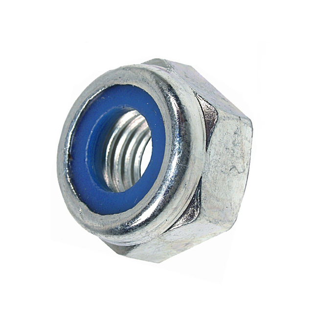 DADO DI BLOCCAGGIO INSERTO IN NYLON IN ACCIAIO INOSSIDABILE DIN982 304 316