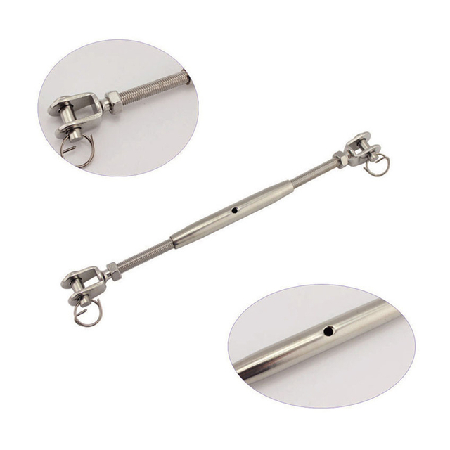 Ganascia Ganascia Corpo Chiuso Marine Turmbuclke Acciaio Inossidabile 316 DIN1478