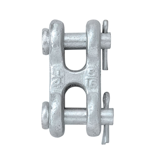 G-70 5/16' Maglie a doppia forcella forgiate tipo H TWIN CLEVIS LINK GRADO 70 zincato per catena