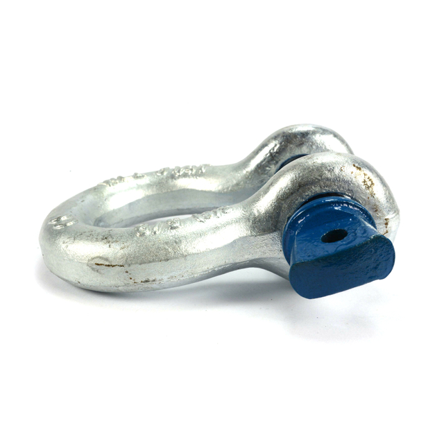 Grilli di prua per ancoraggio con perno a vite in acciaio forgiato zincato resistente G-209 Grilli di prua per sartiame