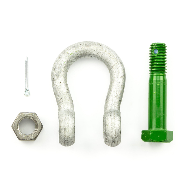 Grillo di ancoraggio con bullone tipo USA G2130 Grilli di prua zincati per carichi pesanti con dado