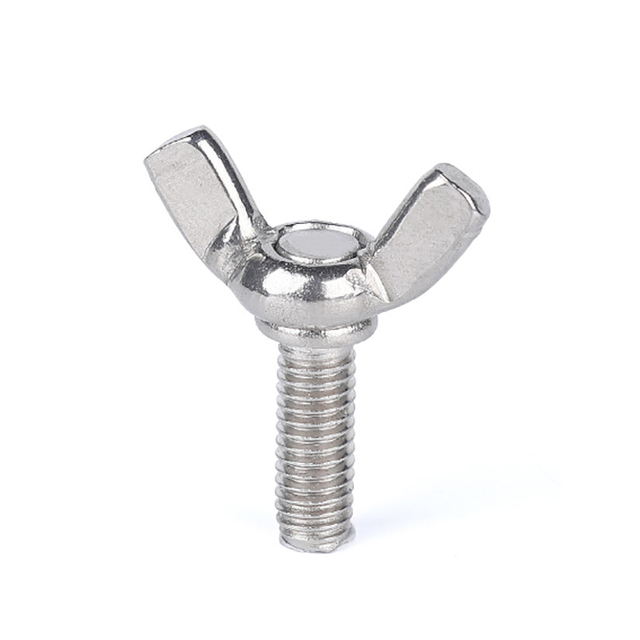 Vite a testa zigrinata con bulloni ad alette a farfalla in acciaio inossidabile DIN316 A4 316 DIN 316