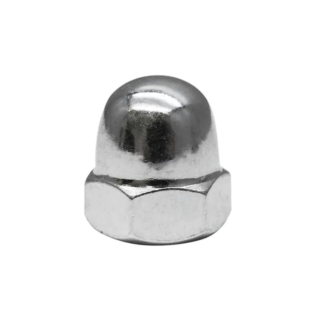 Dado esagonale a ghianda In acciaio inossidabile 304 Dadi esagonali a semicerchio con coperchio Dadi a cupola