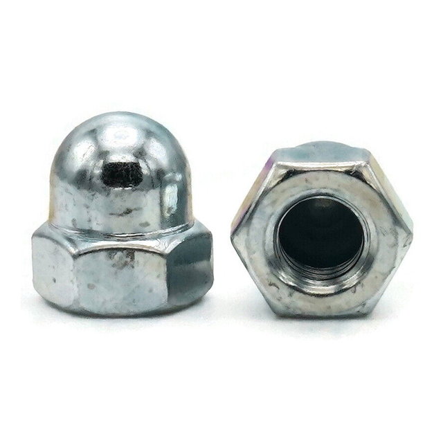 Dado cieco dado esagonale DIN1587 zincato