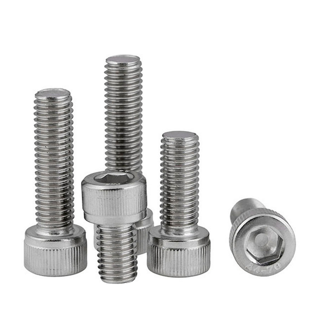Viti a testa esagonale in acciaio inossidabile DIN912 Bulloni a brugola esagonali